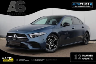 Mercedes-Benz A-klasse 180 Business Solution AMG Night Pakket Automaat Panoramadak Sfeerverlichting Widescreen Achteruitrijcamera