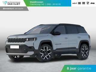 Jeep Compass First Edition 74 kWh | Adapt. Cruise | Camera | Carplay | 20" | Elektr. A-Klep | Navi | Winter Pack | Schuif/Kanteldak | Premium Pack | Conv. Pack | Warmtepomp