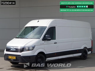 MAN TGE 3.140 Automaat L4H3 Airco Camera Parkeersensoren Euro6 L3H2 15m3 Airco