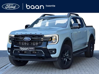 Hoofdafbeelding Ford Ranger Ford Ranger Stormtrak Double Cab PHEV 281 PK | Binnenkort verwacht | 5 zitplaatsen | 3.500 KG Trekhaak | Chili Grey |