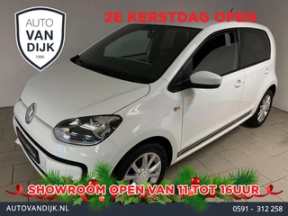 Volkswagen Up! 1.0 Club Up! AIRCO ELEK RAMEN CENT VERG VELGEN ZWARTE HEMEL 5DRS ZEER NETTE AUTO