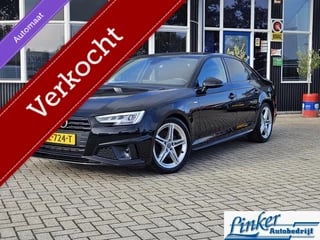 Audi A4 Limousine 35 TFSI Sport S line black edition MATRIX VIRTUAL COCKPIT NL-AUTO