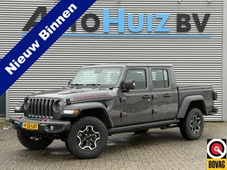 Hoofdafbeelding Jeep Gladiator Jeep Gladiator JEEP RUBICON 3.6L V6 5 Zitplaatsen Trekhaak Tonneau cover Carplay Leder LED BTW