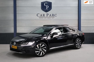 Hoofdafbeelding Volkswagen Arteon Volkswagen Arteon 2.0 TSI 3x R-line LED/VIRTUAL/PANO/LEER+S.VERWARMING+MEMORY+MASSAGE/KEYLESS/LMV/CAM/LINE/ACC/ECC/12 MDN GARANTIE