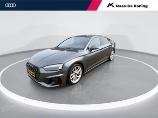 Hoofdafbeelding Audi A5 Audi A5 Sportback 35 TFSI 150pk S edition · Apple/Android Car Play · Trekhaak · Stoelverwarming · 18'' Velgen · Navigatie · Virtual Cockpit · Matrix LED ·