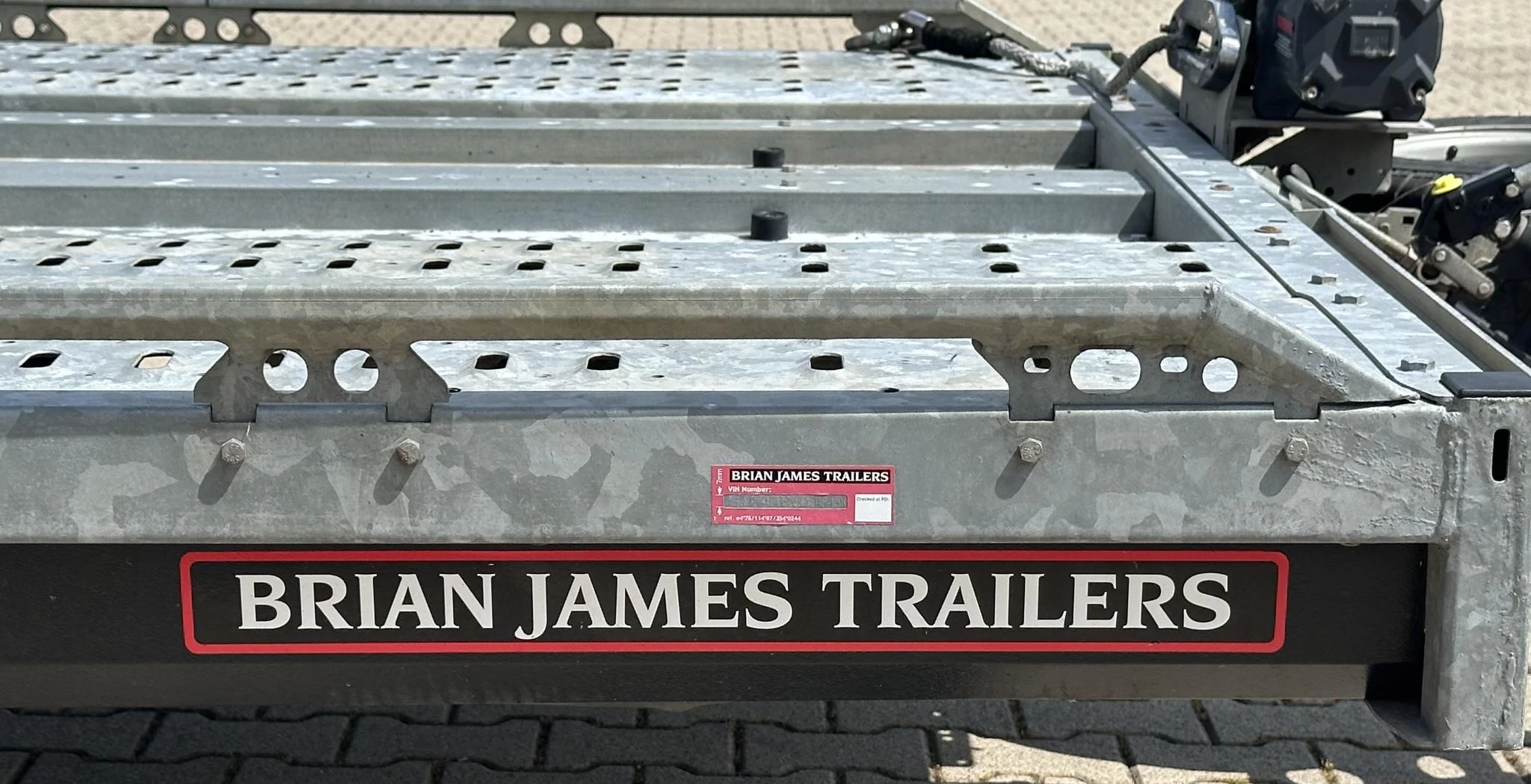 Hoofdafbeelding Brian James Tt transporter trailer Brian James