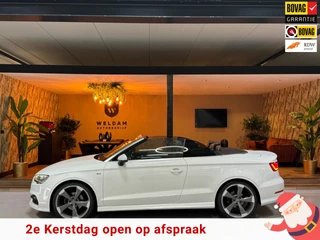 Audi A3 Cabriolet 1.4 TFSI CoD Ambition Sport Edition NAP Garantie NekVW StoelVW Leder Cruise Navi Clima Led Rijklaar