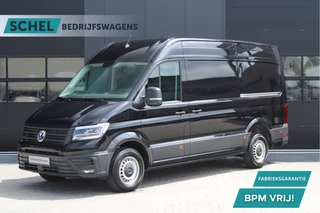 Hoofdafbeelding Volkswagen Crafter Volkswagen Crafter 35 2.0 TDI L3H3 177pk - 2x Schuifdeur - LED - Trekhaak - Navigatie - DAB - Geveerde stoel - Camera - Stoelverwarming - Rijklaar