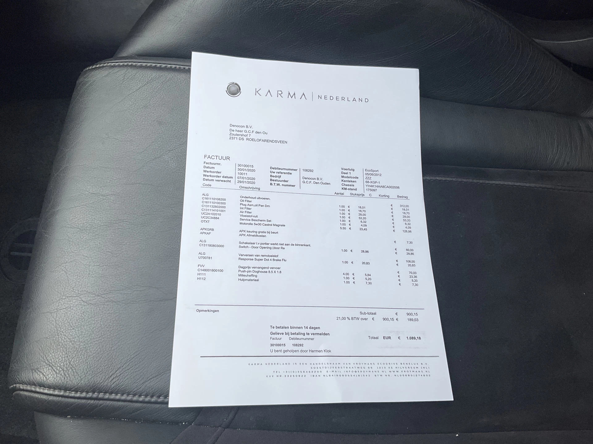 Hoofdafbeelding Fisker Karma