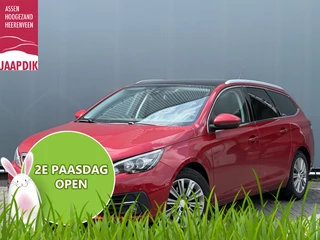 Peugeot 308 SW BWJ 2019 1.2 131 PK Blue Lease Premium NIEUWE DISTR.RIEM!! AUTOMAAT | PANORAMA | LEDER | CLIMA | ANDROID AUTO | APPLE CARPLAY | MULTIFUNCT. STUUR