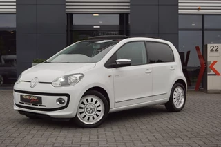Volkswagen up! Up High Up White 75pk / Panodak / Leer / PDC / Navi / Airconditioning