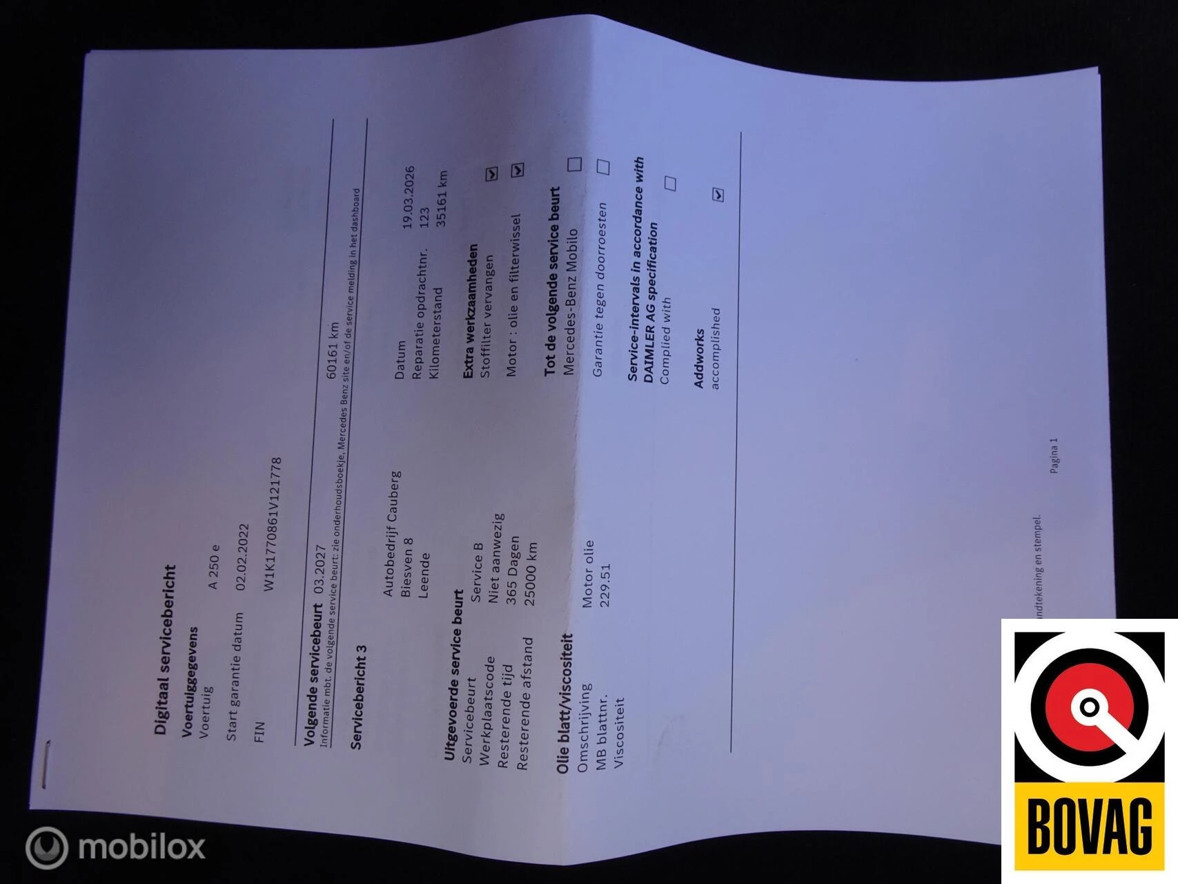 Hoofdafbeelding Mercedes-Benz A-Klasse