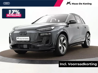 Audi Q6 e-tron S edition (B1) e-tron perf 225kW/306pk 100Kwh Hat Audi Q6 e-tron S edition performance 100 kWh · Luchtvering · Adaptive cruise control · Camera's rondom