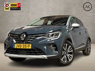 Renault Captur 1.6 E-Tech plug-in hybrid 160 iconic 160Pk Automaat (SCHUIFDAK, VIRTUAL COCKPIT, APPLE CARPLAY, GROOT NAVI, LEDER, 360 CAMERA, STOELVERWARMING, ADAPTIVE CRUISE, GETINT GLAS, NIEUWSTAAT)