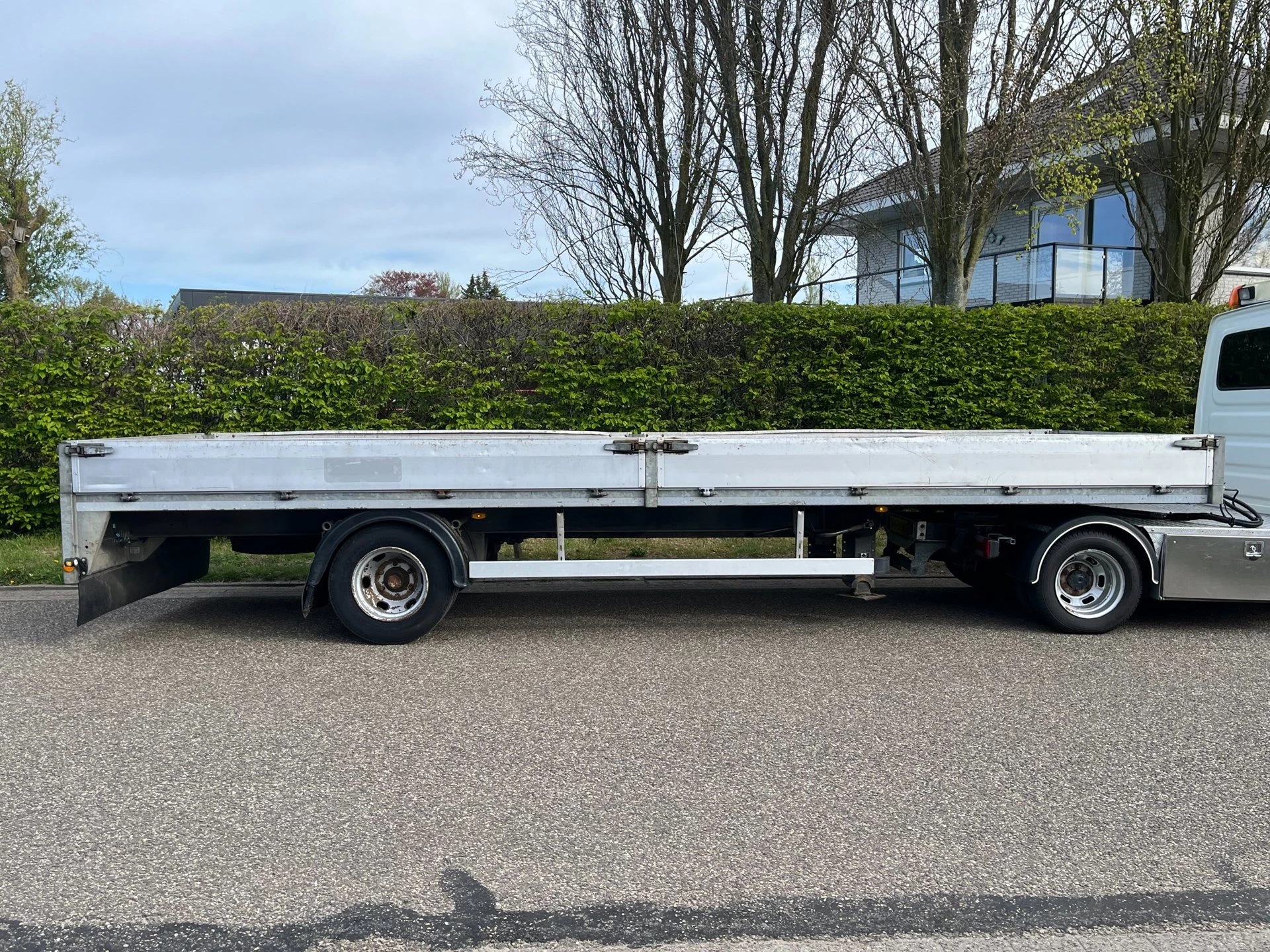 Hoofdafbeelding Trias BE Oplegger | 7T vlakke oplegger 