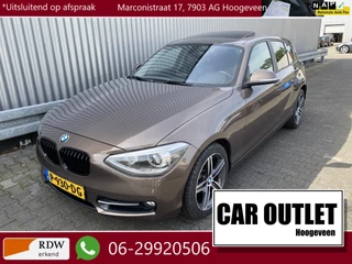 BMW 1 Serie 116i High Executive Clima, Navi, Stoelvw, CC, Schuif/Kantel, PDC, LM, nw. APK – Inruil Mogelijk –