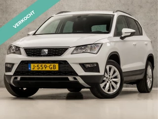 SEAT Ateca 1.5 TSI Sport 150Pk Automaat (APPLE CARPLAY, GROOT NAVI, CLIMATE, CAMERA, SPORTSTOELEN, TREKHAAK, GETINT GLAS, CRUISE, NIEUWSTAAT)