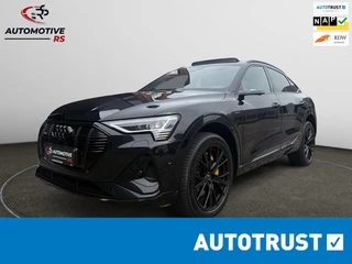 Audi E-tron Sportback Pano 55 quattro 408PK | 3x S-Line | Virtual Mirrors | Matrix LED | 21" | Zwart Optiek | BTW Auto