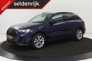 Audi Q3 45 TFSIe S Line | Stoelverwarming | Adaptive cruise | 360 camera | Carplay | Trekhaak | Sportstoelen | Navigatie | Virtual Cockpit | Full LED | Getint glas
