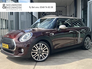 MINI 5-deurs 1.5 Cooper Pure Burgundy Edition | SCHUIF/KANTELDAK | HEAD-UP DISPLAY | HARMAN/KARDON | LEDER | CARPLAY/ANDROID | LMV 18'' | NAVI | STOELVERWARMING | PDC V+A | KEYLESS | CRUISE CONTROL | CLIMATE CONTROL | LED