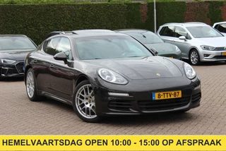 Porsche Panamera 3.0 S E-Hybrid / Schuifdak / 360Camera / Sportchrono / Softclose / Intr.voorverwarming / 20'' / Leder / Luchtvering / Stoelventilatie+Verwarming / Cruise Control
