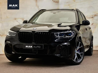 BMW X5 xDrive45e M Sport, pano, 4-wielbest., tr.haak, H/K, luchtv., Laser, HUD, ACC, keyless, shadow, dealeroh