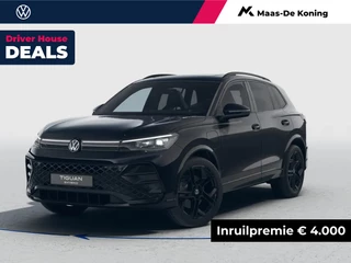 Volkswagen Tiguan R-Line Edition 1.5 eHybrid 204 PK 6 versn. DSG · Blackstyle pakket · Comfort pakket · Trekhaak inklapbaar, met elektrische ontgrendeling, incl. aanhangermanoeuvreerhulp Trailer Assist ·