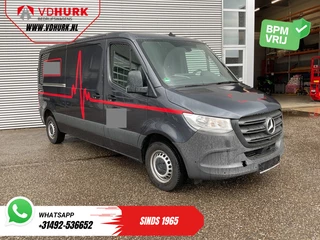 Mercedes-Benz Sprinter L2 2x Schuifdeur/ 360 Camera/ Carplay/ Airco/ Navi/ PDC/ Trekhaak