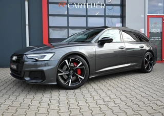 Audi A6 Avant 55 TFSI e S-Line Quattro Competition | Dec 22 | Pano | Vol Leder | Matrix Led | Carplay | Stoel & Stuurwielverwarming | Zwenkbare Trekhaak | Keyless | ACC | Ambient | Daytona | 17.9 kWh | Nieuwstaat | SOH 97% | 20''