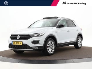 Volkswagen T-Roc 1.5 Tsi 150pk DSG Sport · Panoramadak · Camera · Leder · Elek. Achterklep · Trekhaak · 17'' Inch · Keyless ·