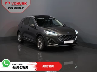 Ford Kuga 2.5 PHEV 225 pk Vignale LED/ Pano/ Adapt.Cruise/ B&O/ Leder/ Elek.Klep/ Head-up/ Memory/ Stoelverw./ Stuurverw./ CarPlay/ 360 Camera/ Trekhaak