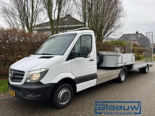 Mercedes-Benz Sprinter 519 BE Combinatie | Veldhuizen Semi dieplader | 42.000 KM!