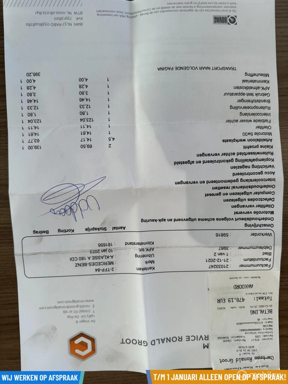 Hoofdafbeelding Mercedes-Benz A-Klasse