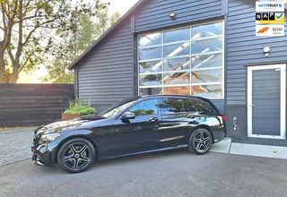 Hoofdafbeelding Mercedes-Benz C-Klasse Mercedes-Benz C-klasse Estate 160 Business Solution AMG-Line. 1e Eig. BTW-Auto ! Full-Map Navi, Led, Climate-Control, 18"LM-Velgen