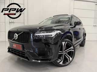 Volvo XC90 T8 Recharge AWD R-Design PANO/LUCHTVERING/TREKHAAK/HEAD-UP/GOOGLE/H&K/MASSAGE+VENTILATIE/22"/360CAMERA/CRYSTAL-POOK/VOLLEDIG VOLVO DEALER HISTORIE
