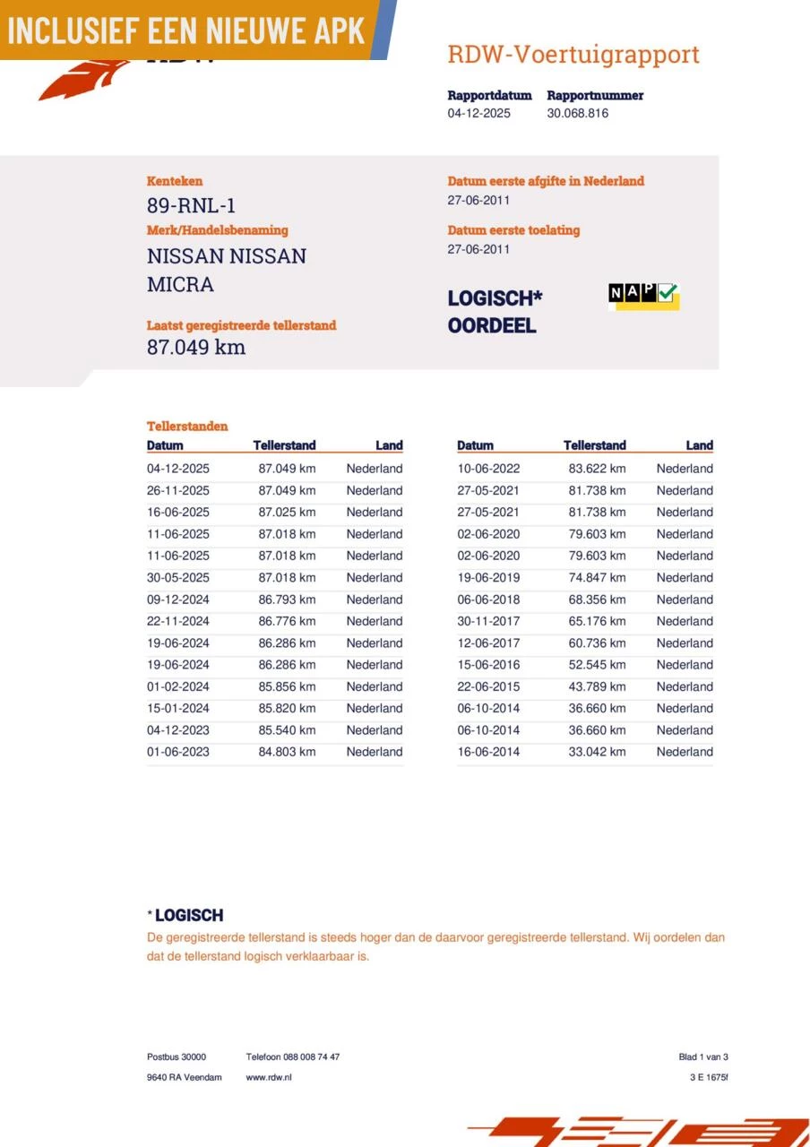 Hoofdafbeelding Nissan Micra