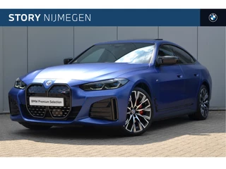 BMW i4 M50 High Executive / Schuif-kanteldak / Trekhaak / Laserlight / M Adaptief onderstel / Parking Assistant Plus / Comfort Access / Stuurverwarming