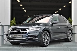 Audi Q5 2.0 TFSI quattro S-Line 252pk Pano Luchtvering B&O Trekhaak Standkachel Stoelventilatie ACC