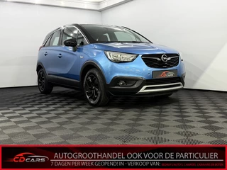Opel Crossland X 1.2 Turbo Innovation Camera, Half leder, Navi, Rijstrook correctie, Cruise control, Clima, Lichtmetalen velgen