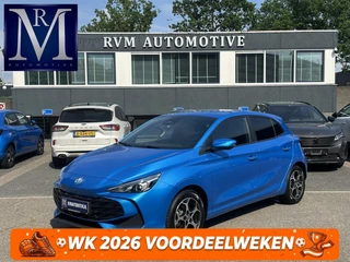 MG MG3 Hybrid+ 1.5 Hybrid+ Luxury 7 JAAR MG FABRIEKS GARANTIE TM 02-2032 | STOEL + STUURVERWARMING | 360 CAMERA | ADAP. CRUISE | DODE HOEK | KEYLESS | APPLE CARPLAY |