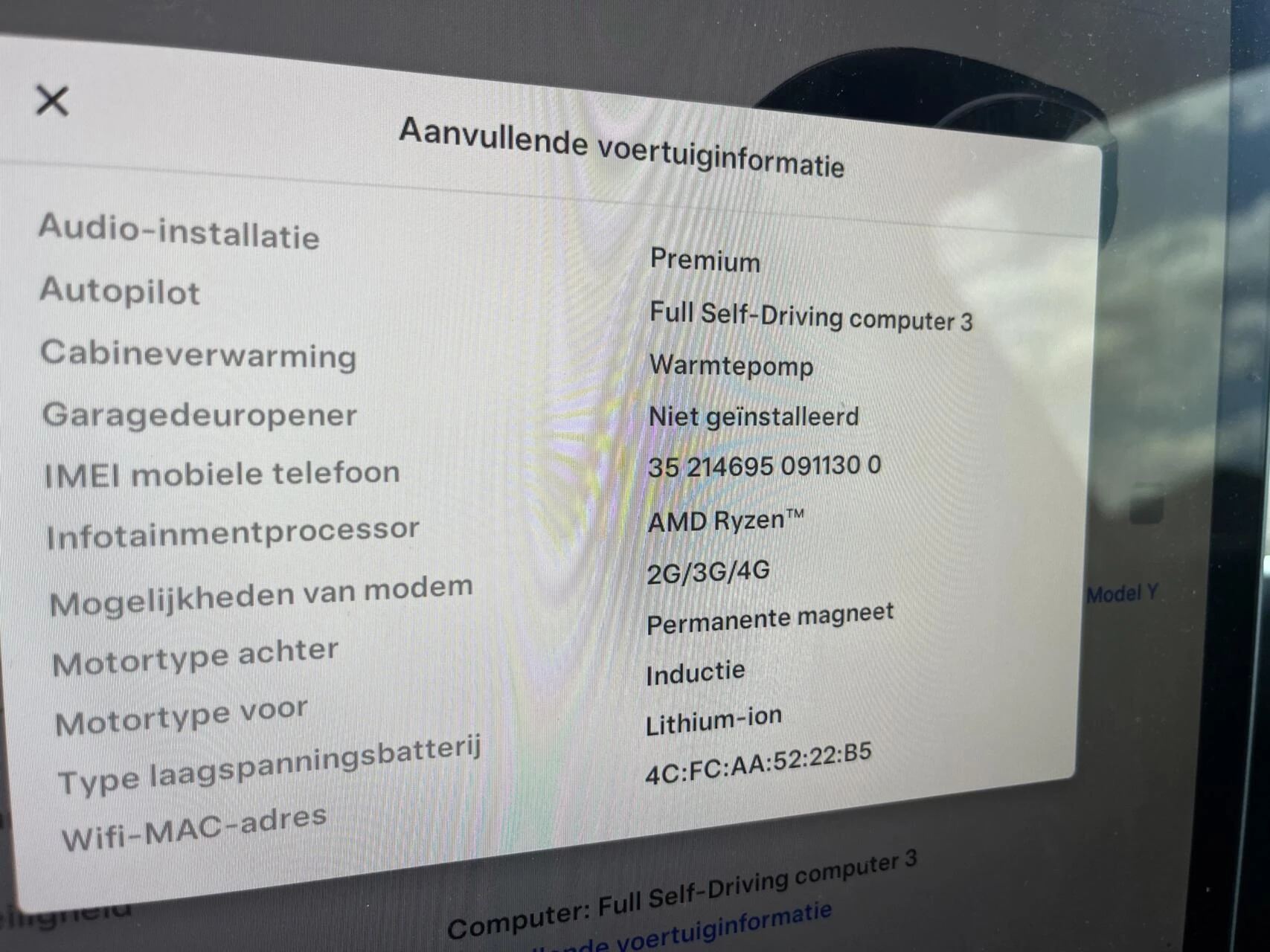 Hoofdafbeelding Tesla Model Y