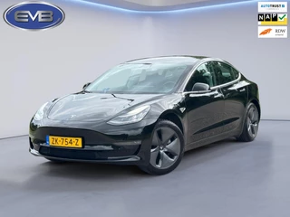 Hoofdafbeelding Tesla Model 3 Tesla Model 3 Standard RWD Plus 60 kWh, panoramadak, leder, achteruitrijcamera, Nederlandse auto met nationale auto pas