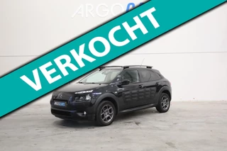 Citroen C4 Cactus 1.2 PureTech Shine NAP CAMERA PDC AIRCO NAVI ZWART LEASE v/a €77,- p.m. INRUIL MOGELIJK