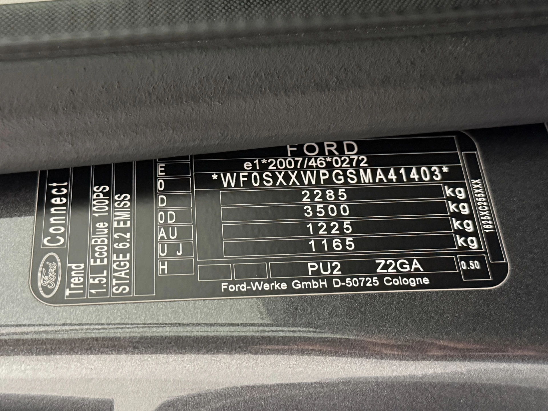 Hoofdafbeelding Ford Transit Connect