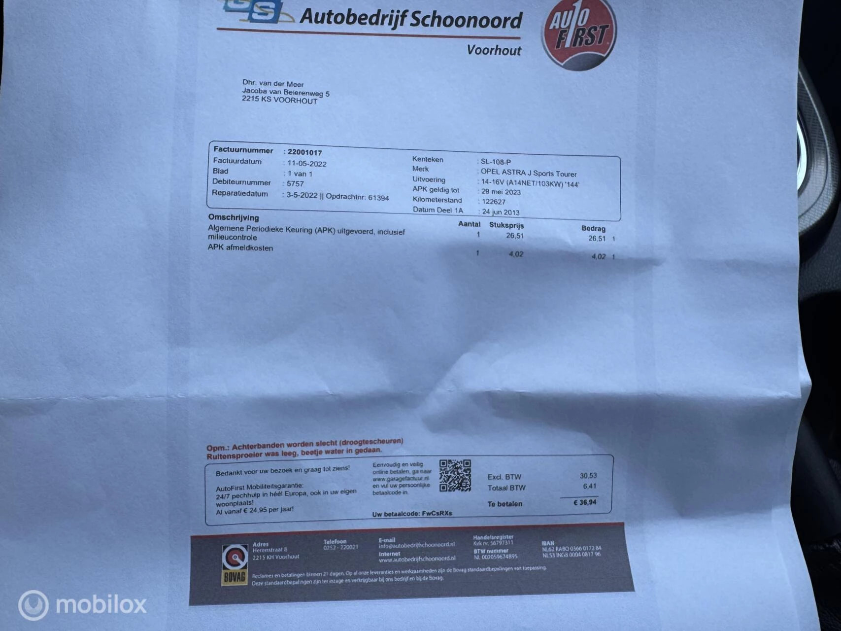 Hoofdafbeelding Opel Astra