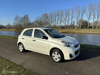 Nissan Micra 1.2 Connect Edition parelmoer wit