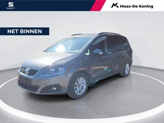 SEAT Alhambra 1.4 TSI 150pk DSG Style 7p. · Camera · Side Assist · Inklap. Trekhaak · Navigatie · Cruise Control · Elek. Inklapbare Spiegels · Spraakbediening ·