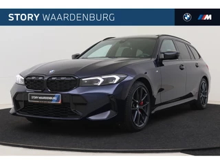 BMW 3 Serie Touring M340i xDrive High Executive Automaat / BMW M 50 Jahre uitvoering / Panoramadak / Trekhaak / M sportstoelen / Adaptieve LED / Comfort Access / Verwarmd Stuurwiel / 19 Inch