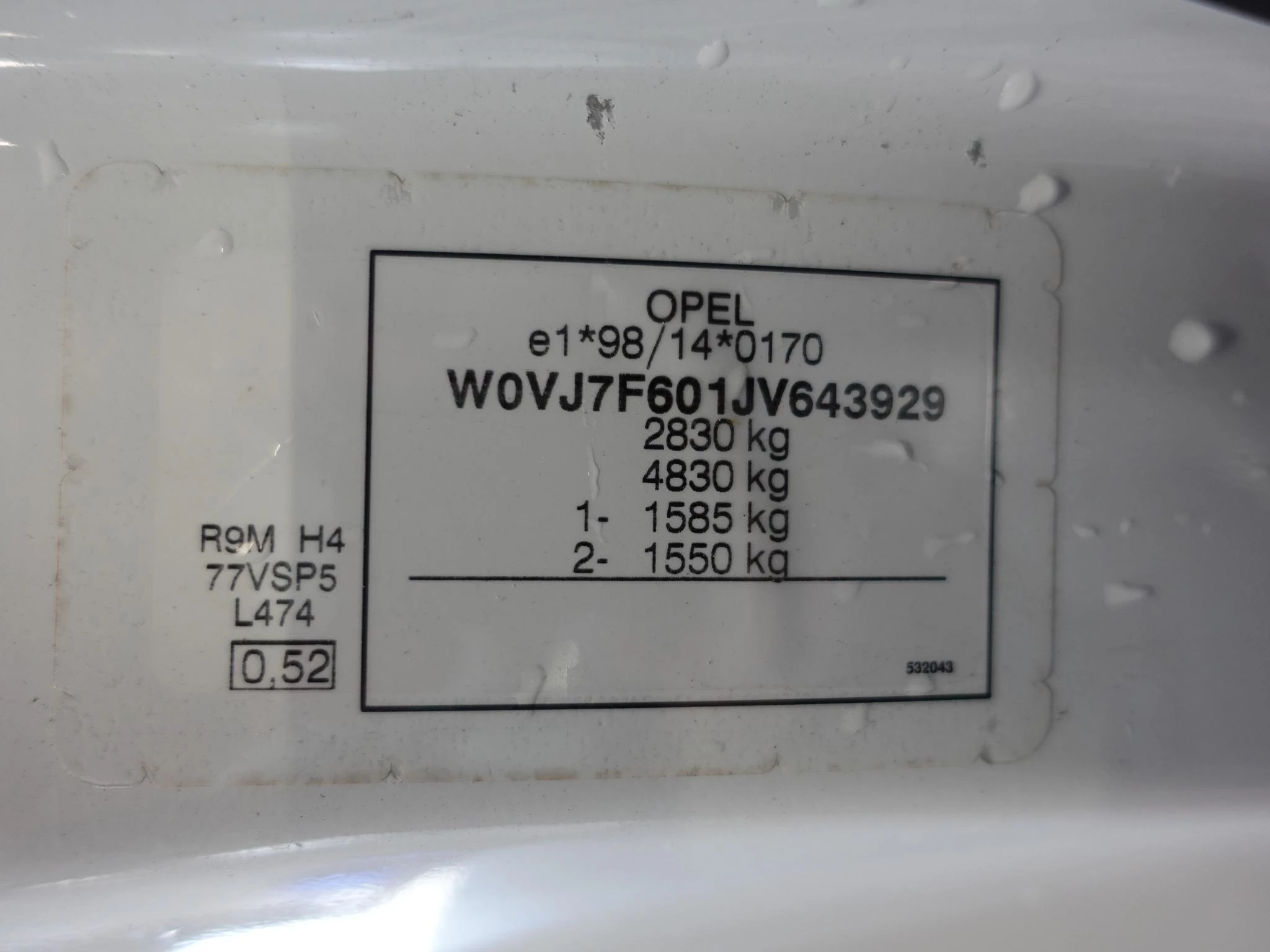 Hoofdafbeelding Opel Vivaro