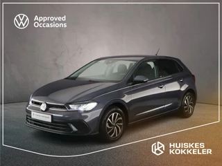 Volkswagen Polo Life Edition 1.0 TSI 95pk DSG Automaat Adaptive cruise control, Achteruitrijcamera, LED koplampen, App connect, Parkeersensor achter, Airco, DAB, Radio
